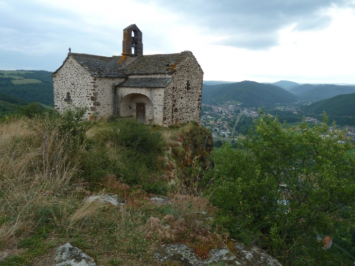 Point de vue de la chapelle Sainte Madeleine - Massiac
