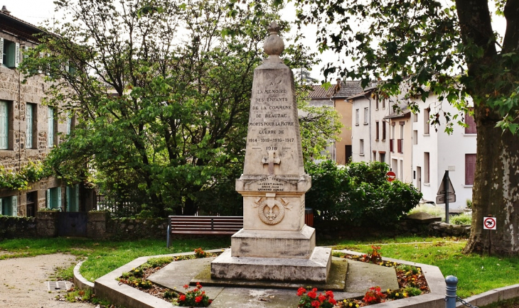 Monument-aux-Morts - Beauzac