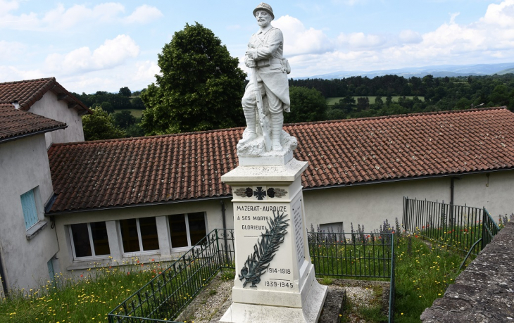 Monument-aux-Morts - Mazerat-Aurouze