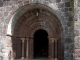 Saint Jean Lachalm - Eglise du XIIème - portail