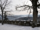 Saint Privat d'Allier - paysage avec neige