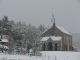 La chapelle Saint Roch dans la neige