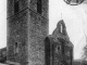 L'église romane, vers 1901 (carte postale ancienne).