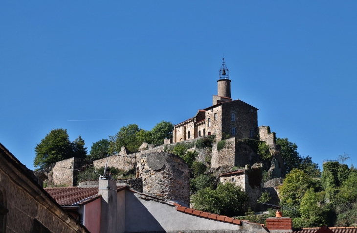 église St Jean et fortifications du Château - Champeix