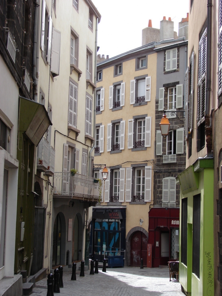 Une rue de Clermont-Ferrand