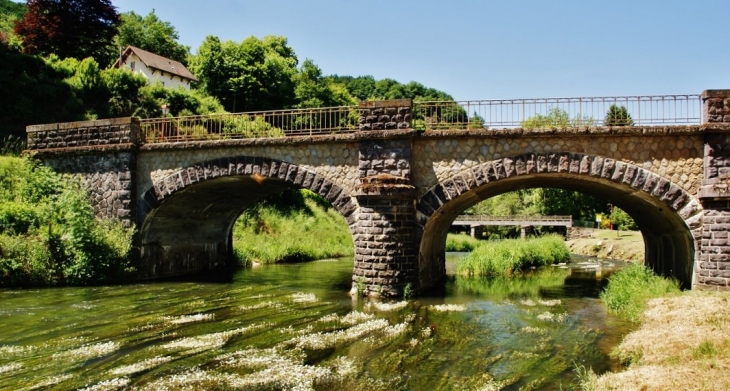  Pont sur La Sioule - Montfermy