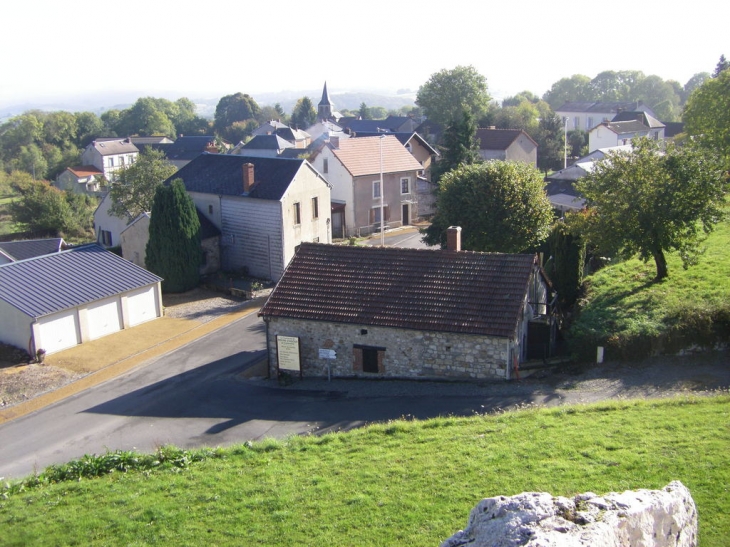 Vue du bourg - Roche-d'Agoux
