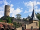 vue sur le donjon et le clocher
