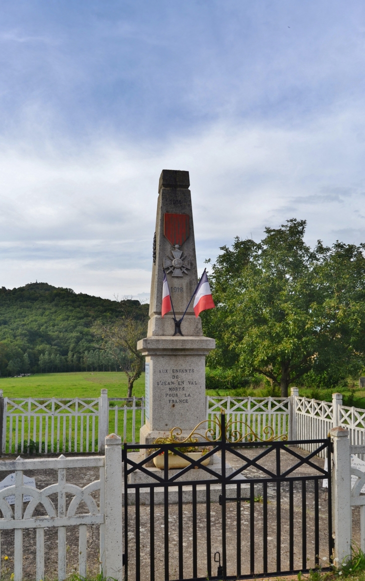 Monument aux Morts - Saint-Jean-en-Val