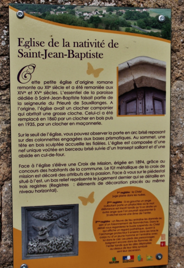 +-église de la Nativité de Saint-Jean-Baptiste - Saint-Jean-en-Val