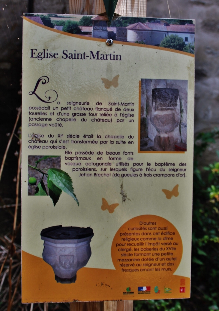 -église Saint-Martin - Saint-Martin-des-Plains