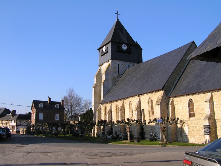Eglise romane du XIII ème siècle - Bonneville-la-Louvet