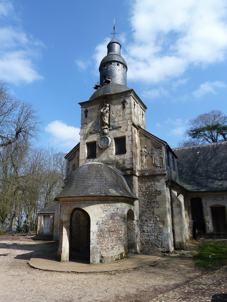 La chapelle Notre Dame de Grâce : le clocher - Équemauville
