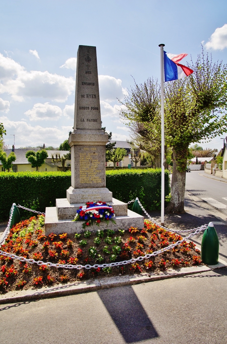 Monument-aux-Morts - Ryes