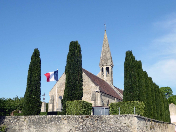 L'église - Villons-les-Buissons