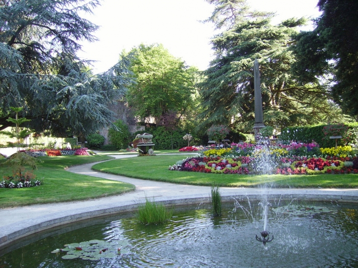 Le jardin public - Coutances