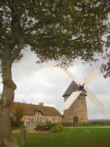Le moulin à vent du Cotentin - Fierville-les-Mines