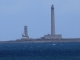 Le phare de GATTEVILLE depuis la pointe de NEVILLE.