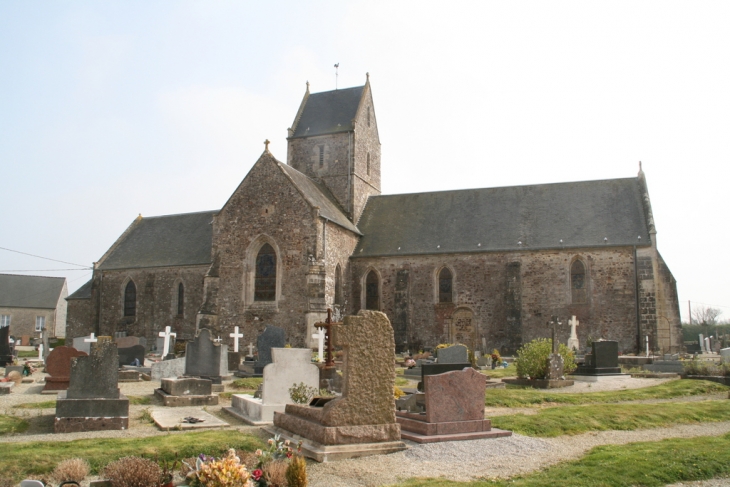 Eglise de Prétot et son cimetière - Prétot-Sainte-Suzanne