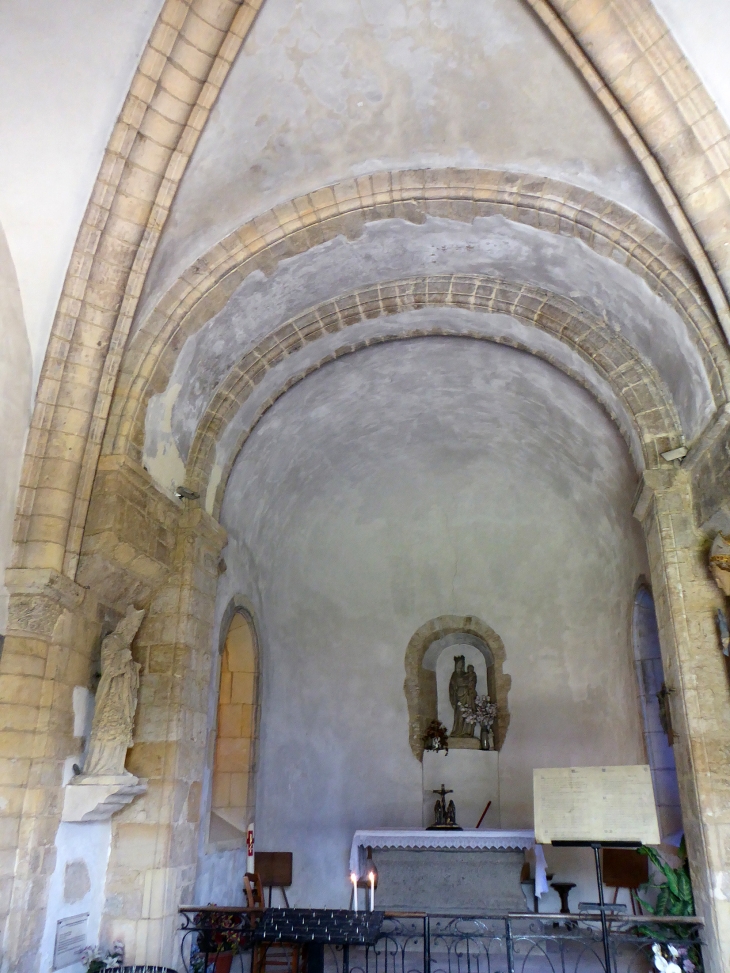 Dans la chapelle des marins - Saint-Vaast-la-Hougue
