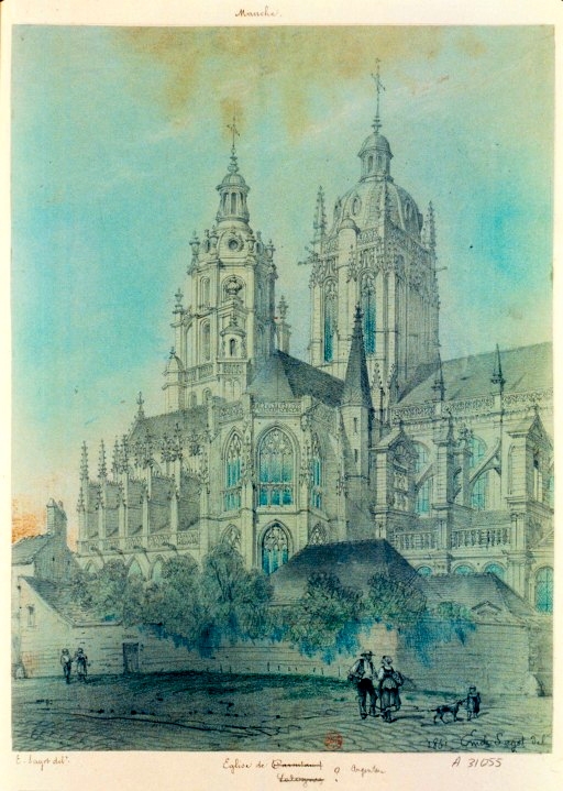 Eglise Saint Germain (XVe au XVIIIe siècles). - Argentan