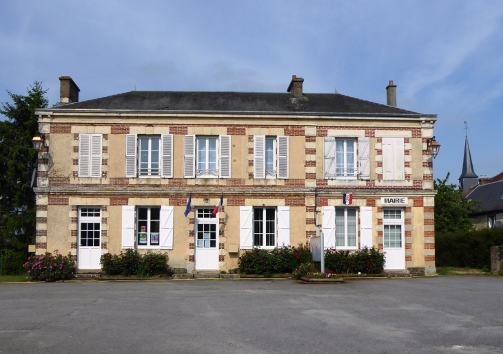 La mairie - Champeaux-sur-Sarthe
