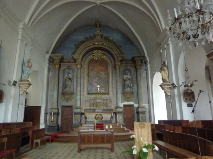 Choeur de l'église St Barthélémy - Le Pin-la-Garenne