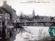 Le Pont de l'Orne, vers 1910 (carte postale ancienne).