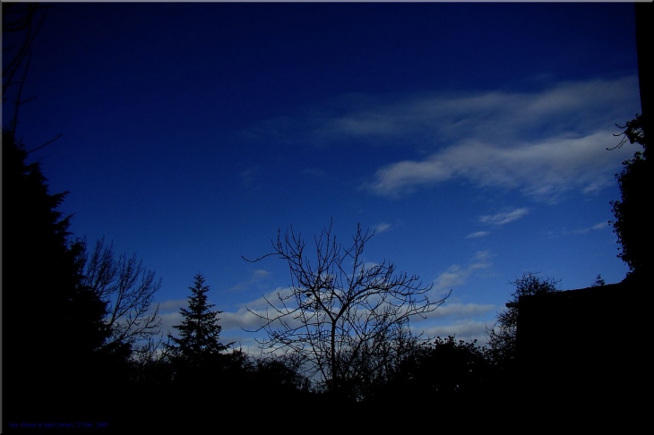 Crépuscule d'hiver a Saint Ceneri - Saint-Céneri-le-Gérei