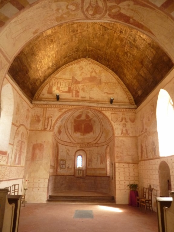 Eglise St Céveri  : le choeur - Saint-Céneri-le-Gérei