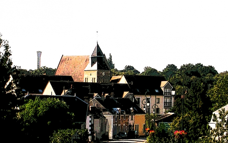 Vue sur Saint Germain de la Coudre - Saint-Germain-de-la-Coudre