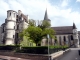 Photo suivante de Châtillon-sur-Seine la maison Philandrier et l'église St Nicolas