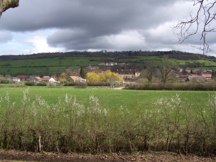 Le village de Créancey