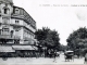 Rue de la Gare, vers 1915 (carte postale ancienne).