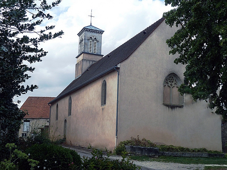 L'église de Villeneuve - Montigny-Mornay-Villeneuve-sur-Vingeanne