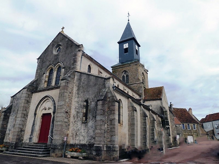 L'église - Rouvray