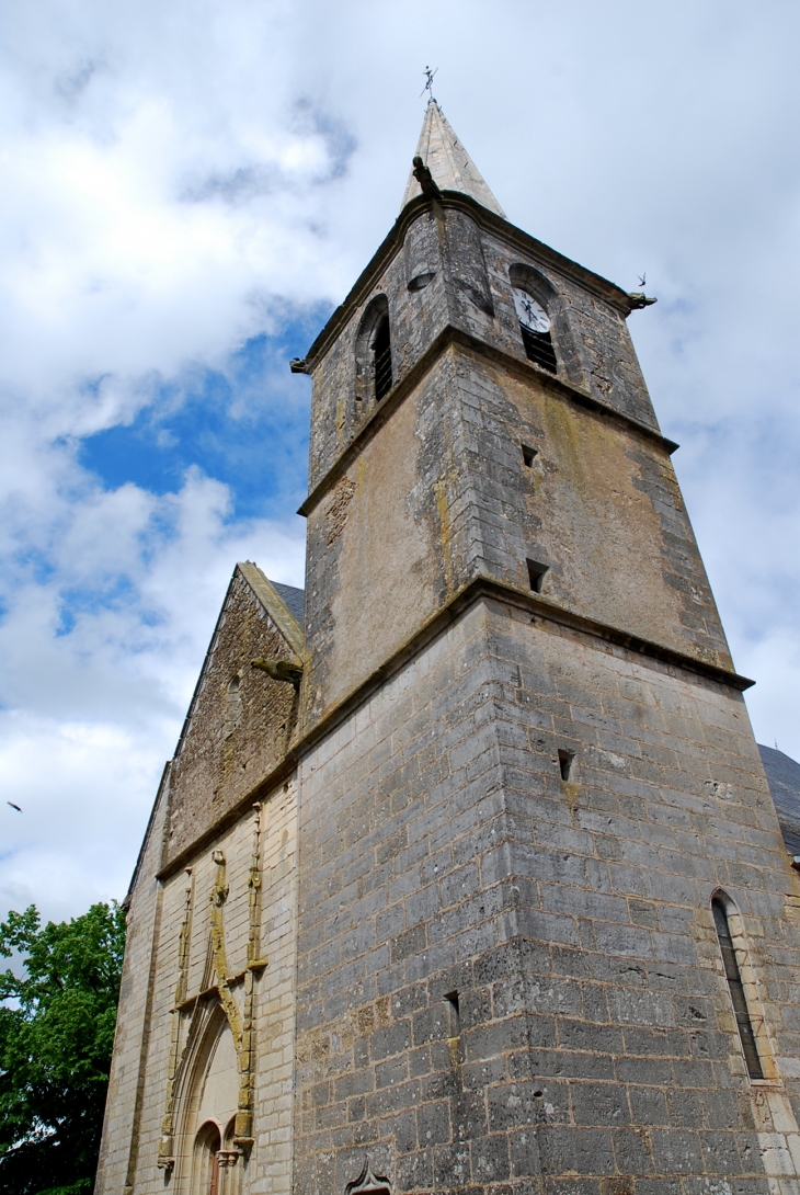 Eglise Saint Franchy - gothique, XVI è S - Amazy