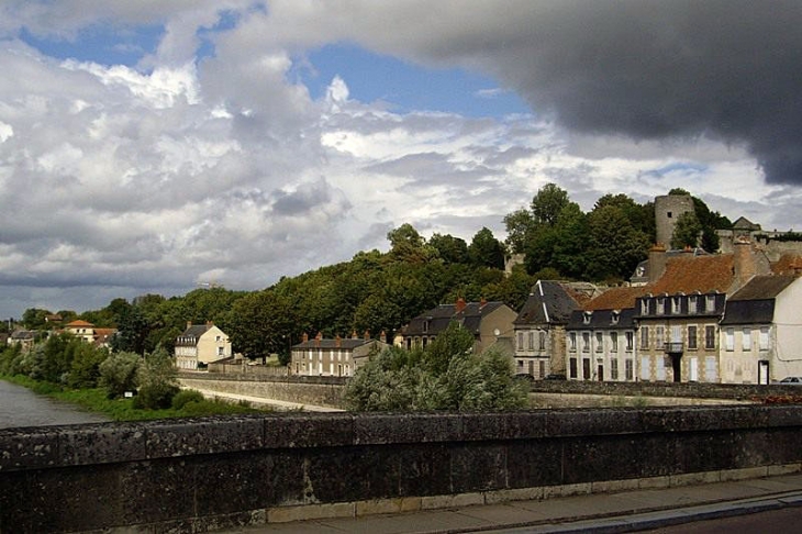 Vue du pont sur la Loire - La Charité-sur-Loire