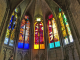 la cathédrale Saint Cyr et Sainte Juilitte : vitraux contemporains