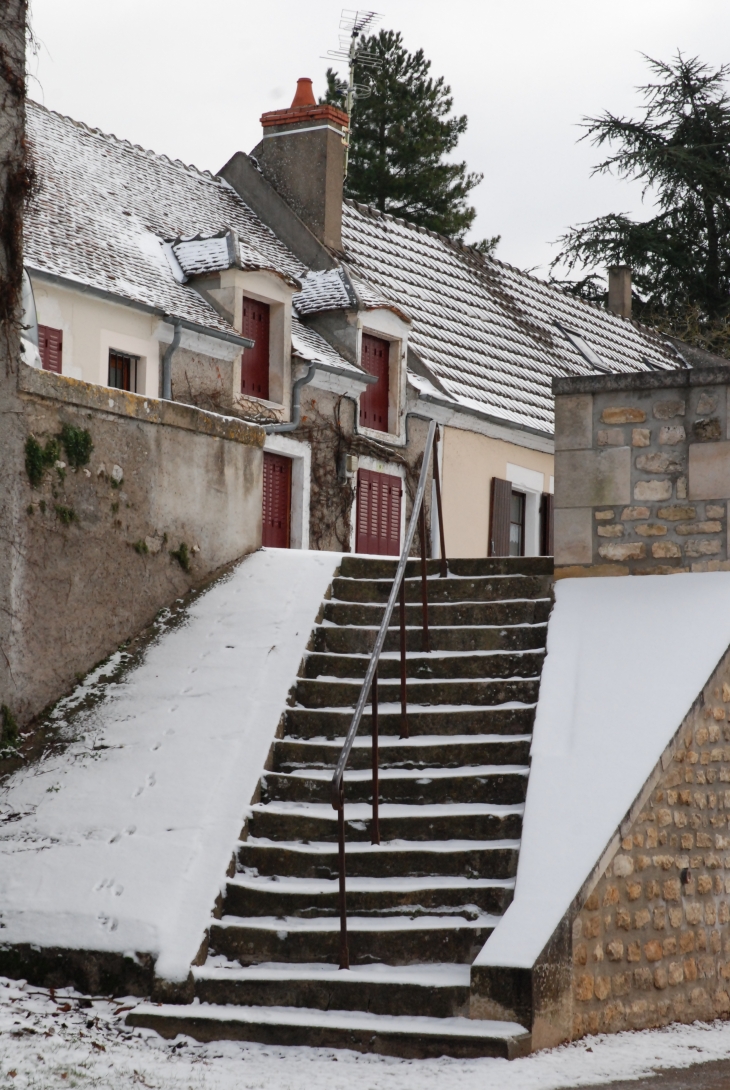 Neige à Noël - Pouilly-sur-Loire