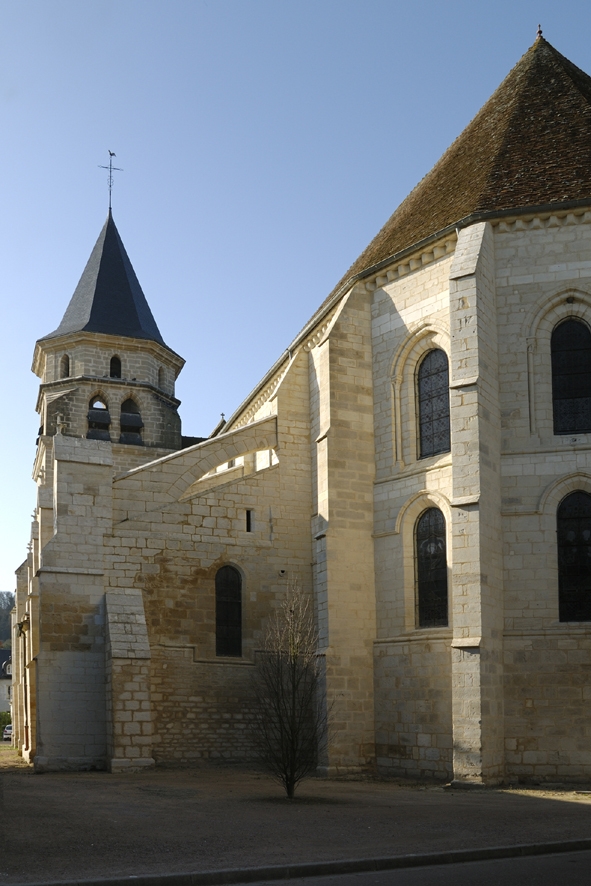 Collégiale St-Marcel Abside - Prémery