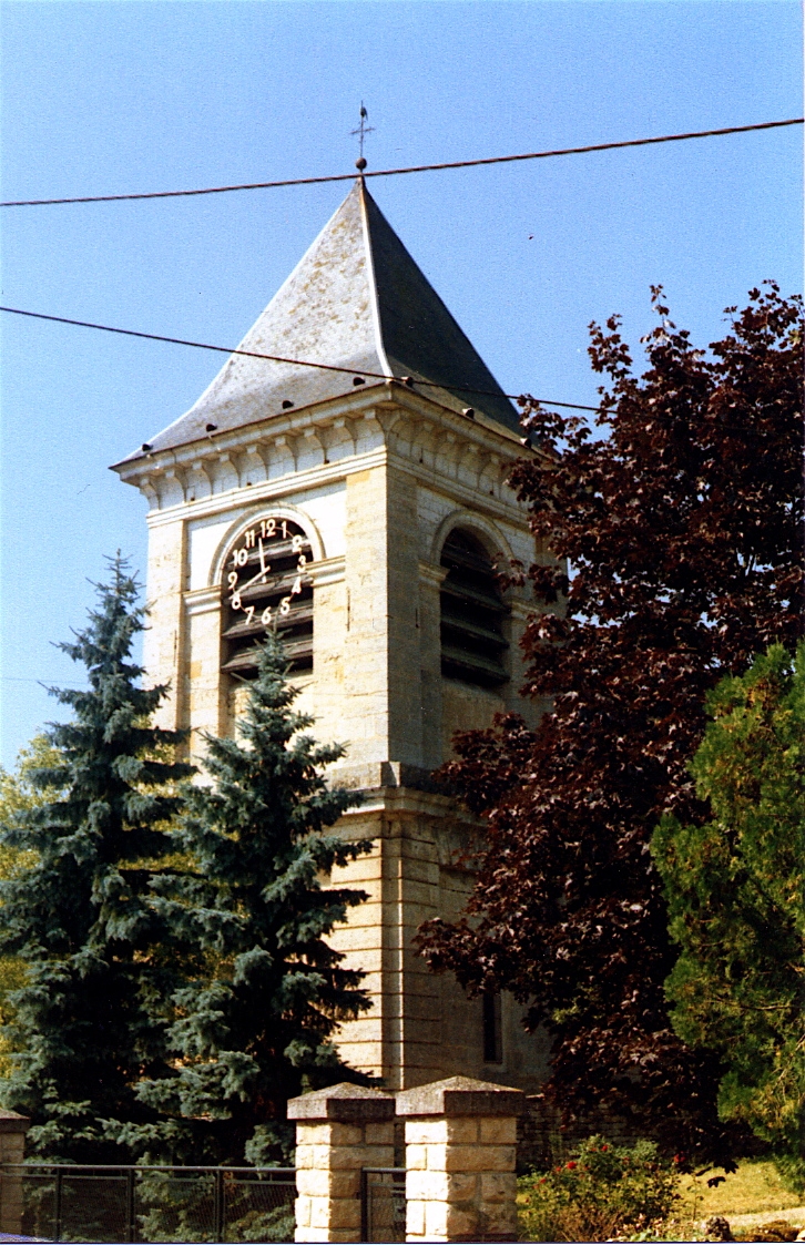Clocher de l'église Saint-Jean-Baptiste - Trucy-l'Orgueilleux