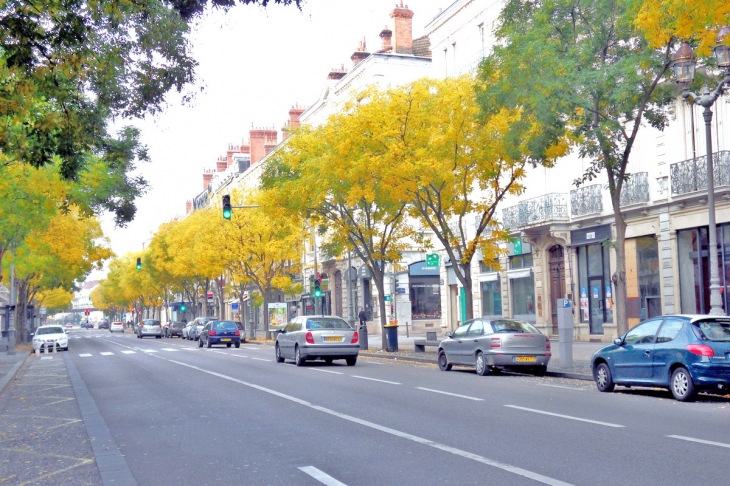 Boulevard de la République. - Chalon-sur-Saône