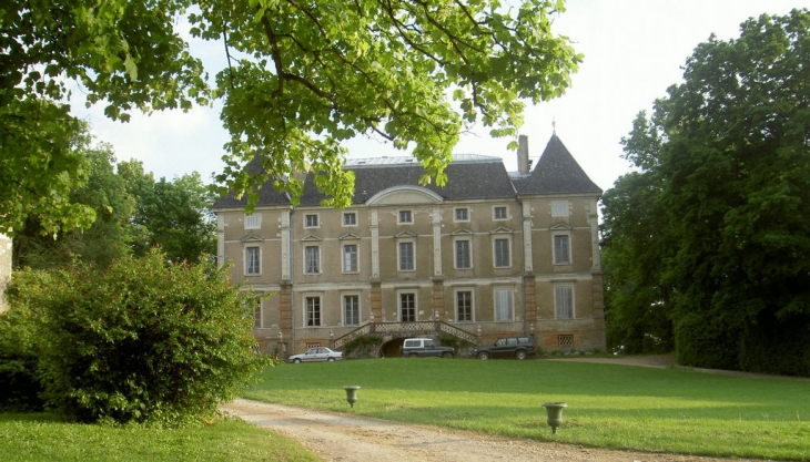 Le château d'Uxelles - Chapaize