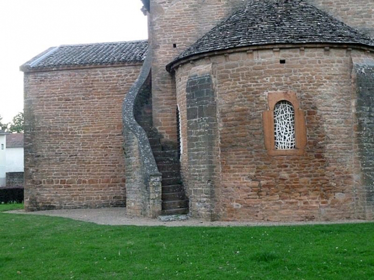 L'escalier du clocher - Charnay-lès-Mâcon