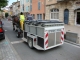 Photo suivante de Cluny Cluny (71250) ramassage de déchets par cheval