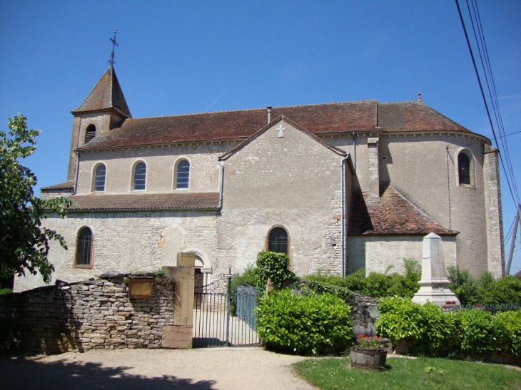Cortevaix (71460) église