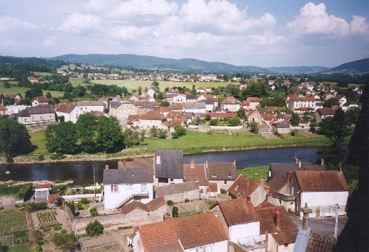 Vue du clocher - Étang-sur-Arroux