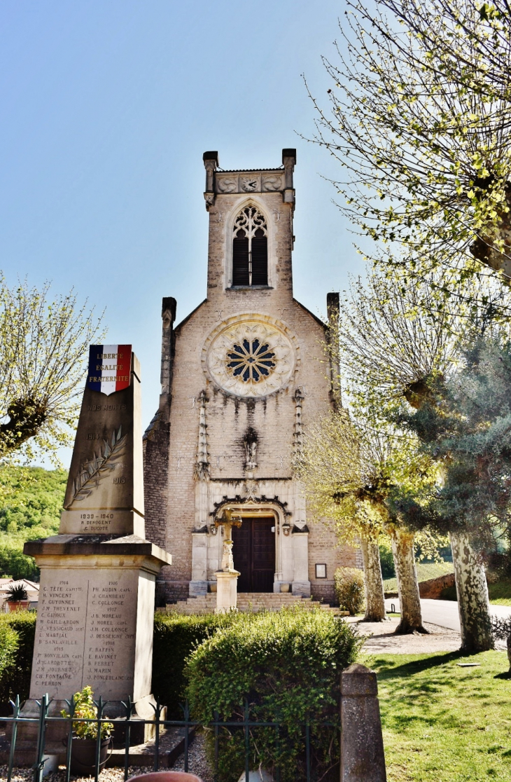 +++église Saint-Germain - Fuissé