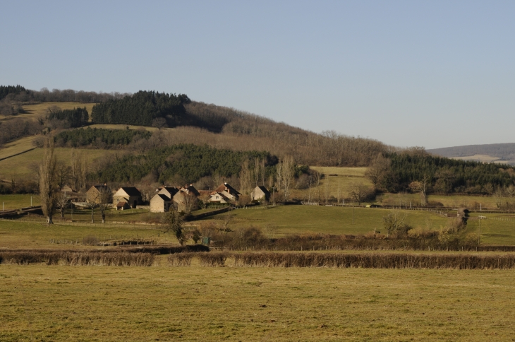 Le hameau de Bbala vu depuis Joncy